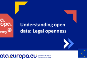 Understanding open data: Legal openness